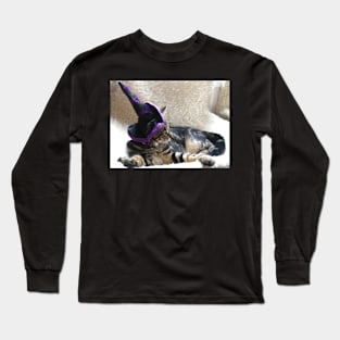 Hocus Pocus Kitty Focus Long Sleeve T-Shirt